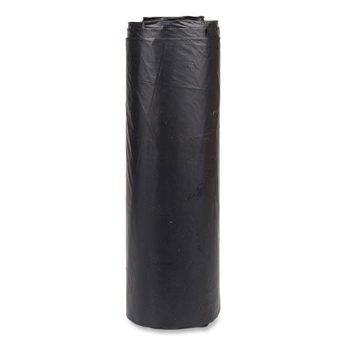 Inteplast Commercial Trash Bags, 55-60 Gallon, Black, 150 Bags