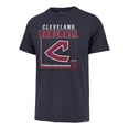 thumbnail image 2 of Men's '47  Navy Cleveland Guardians Cooperstown Collection Borderline Franklin T-Shirt, 2 of 3