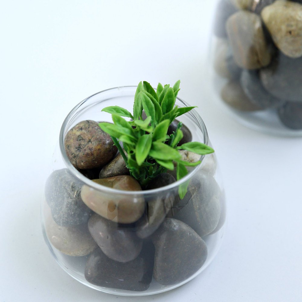 Efavormart Pack of Decorative Crushed Gravel Pebble Stone Vase Fillers