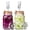 1.5 Liter, variant on 1 Liter Square Fermentation Jar Kit, Pack of 2 for Sauerkraut, Hot Sauce, Mead, Cider