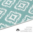 thumbnail image 4 of 2 x 3 Foot Heavy Duty Low Pile Area Rug - Ultra-Thin Non Slip Area Rug - Washable Cotton Indoor Rug for Front Door Foyer Rug for Entryway, 4 of 7