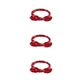 thumbnail image 1 of Redempat Bandeau Élégant avec Caractéristiques Absorbantes pour Rester Frais et à la Mode Rouge 3Ensemble, 1 of 6