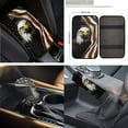 thumbnail image 6 of XYZCANDO Bald Eagle Flag Car Coasters Trash Can Lipstick Cover Handbrake Cover Fender Cover Keychain Seat Belt Cover Armrest Cover Steering Wheel Cover Car Cushion Cover Fashion, 6 of 7