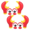 thumbnail image 3 of Shisuyan Helmet Decor Red Abs For Electric Bike Helmet 2 Set, 3 of 9