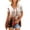 FloRed, variant on KISSMODA Summer Tops for Women V Neck Boho Blouse Short Sleeve Tops Print Casual Trendy T Shirts Pullover