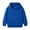 Blue, variant on Otqutp Toddler Holiday Blouse Kids Boys Girls Spring Autumn Hooded Long Sleeve Solid Color Sweatshirt Daily School Sporty Wear for 1 to 10 Years