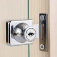 thumbnail image 3 of Free Punch Glass Cabinet Lock Showcase Single Double Display Cabinet Safety Lock, 3 of 7
