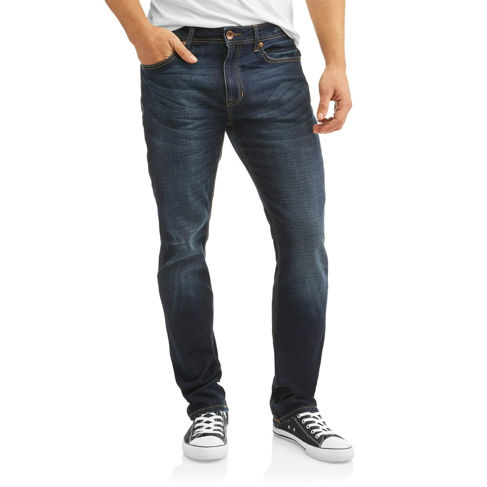 Seven7 - Seven7 Men's Slim Straight Classic Fit Jeans - Walmart.com ...