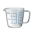 thumbnail image 2 of Jarra Medidora Macarena Taza de Medir 250/500ml Vidrio Transparente 10x8.5x6cm, 2 of 7