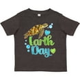 thumbnail image 3 of Inktastic Earth Day Sea Turtle and Hearts Boys or Girls Toddler T-Shirt, 3 of 5