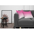 thumbnail image 3 of Ambesonne Ombre Throw Pillow Cover 2 Pack, Digital Hot Pink Design, 20", Pink, 3 of 5