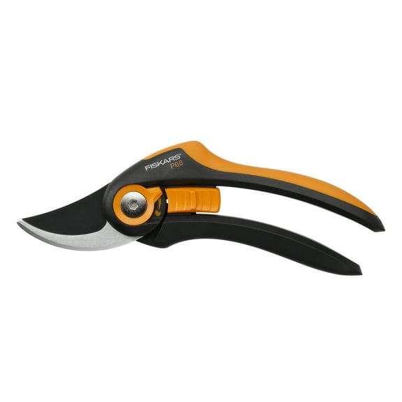 Fiskars 8" Smart Fit Pruner, Bypass Pruner, 5/8" Cut Capacity, Orange and Black
