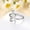 Silver, variant on 1 PC Fashion Trendy Ring Punk Snake Hip Hop Rock Adjustable Opening Jewelry -Silver-Resizable