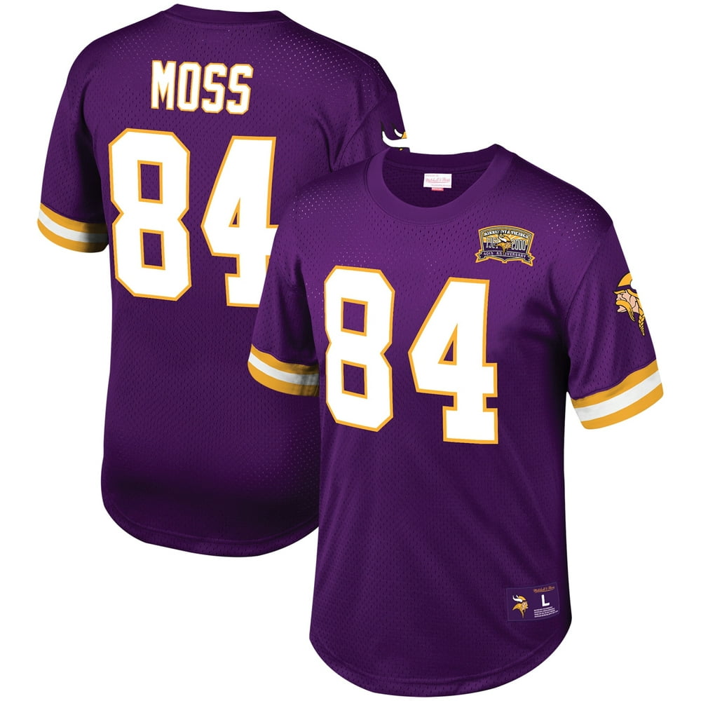 Randy Moss Minnesota Vikings Mitchell & Ness Mesh Retired Player Name ...