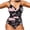 Pink, variant on Spring Saving GaThRRgYP Womens Swimsuits on sales,Women Solid with Chest Pad without Underwire Bikini Deep V One-piece Swimsuit