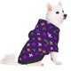 thumbnail image 2 of Fotbe Purple Mardi Gras Sudadera con Estampado para Perros Pequeños – Suéter con Capucha para Mascotas, Tela Suave de Forro Polar con Bolsillo-Large, 2 of 7
