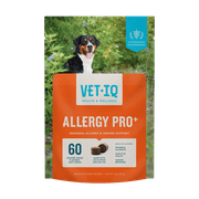 VetIQ Allergy Pro+ Soft Chews for Dogs Allergy Relief & Immune Support, Hickory Smoke Flavor, 60 Count
