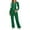 Green, variant on Valora Women Fashion Outfit Casual Fall Sweatsuit Set for Everyday Comfort Solid Color Two Piece Outfit with Hoodie and Jogger Pants Relaxed Style for Daily Wear and Weekend Black
