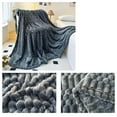 thumbnail image 4 of Throw Blankets for Bed, Queen Blanket for Bed, Fleece Blanket, Home Decor, 90x90 In Breathable Fuzzy All-Season Blanket - Couch/Bed Use, 4 of 6