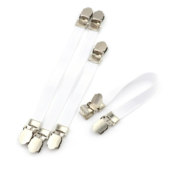 4 x Ironing Board Cover Clip Fasteners Tight Fit Elastic Brace Ties Straps Grip