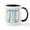 White/Black Inside, variant on CafePress - Pi To 1001 Digits Mug - 11 oz Ceramic Mug - Novelty Coffee Tea Cup