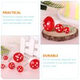 thumbnail image 5 of Raindrops 30pcs Mushroom Foams Cake Picks Creative Cupcake Topper DIY Cake Decoration, 5 of 7