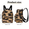 thumbnail image 2 of Cheetah Leopard Print Small Backpack Cute Mini Backpacks For Woman Lightweight Daypacks, 2 of 8