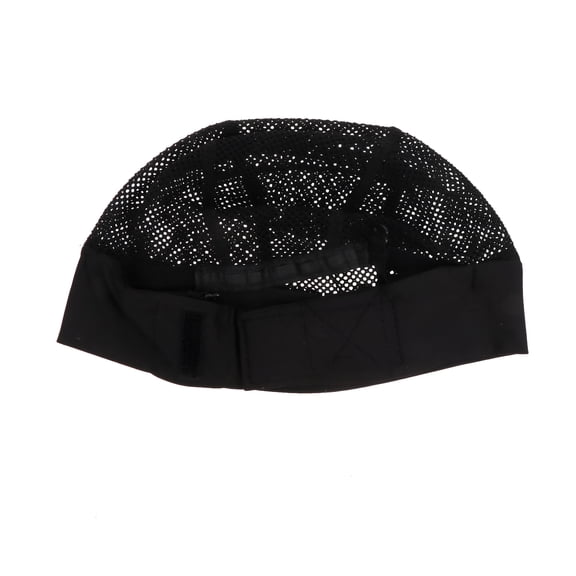TELOLY Breathable Stretchy Hair Net Cap for Men Black