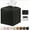 Black, variant on Tissue Box Cover Holder Square Tissue Cube Cover PU Leather Tissue Organizer with Bottom Belt for Bathroom, Tabletop, Car, Night Stands, Office, Home, Kitchen