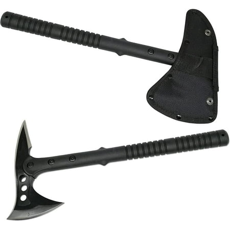 Doom Blade Camping Axe Survival Throwing Hatchet with Sheath Nylon Fiber Handle for Outdoor Survival Hiking Camping