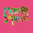 thumbnail image 2 of Wild Bobby, Football Mom Squad, Sports, Women Slim Fit Junior Tee, Raspberry, Large, 2 of 4