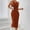 01 Orange, variant on YueHuiYing Women's Casual Soft Lounge Long Slip Sleeveless Bodycon Maxi Solid-Color Fitted Dress