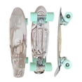 thumbnail image 1 of JS Roller Patineta penny board metálica de 22 pulgadas para niños, adultos con llantas de goma y superficie antiderrapante Rusia, 1 of 2