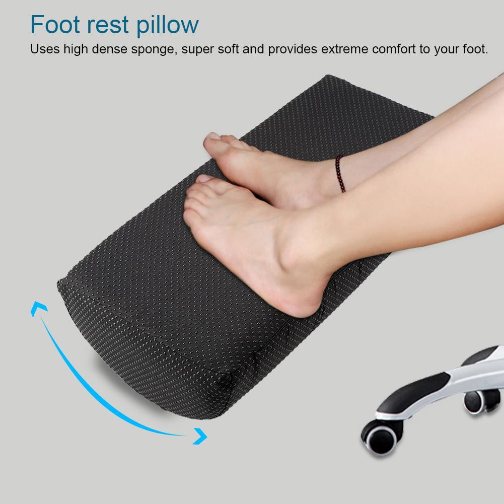 Garosa Footrest Cushion, Comfortable Leg Foot Rest Raiser Pillow