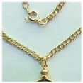 thumbnail image 3 of BeadExplosion Portamonedas Bisel Cuarto EE. UU. Collar de eslabones chapado en oro de 25 centavos Piezas del kit de cadena de 24 ", 3 of 5