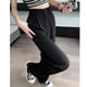 thumbnail image 4 of Pantalones de pierna ancha y estrechos, pantalones de seda de hielo de verano para mujer, pantalones pequeños, finos, drapeados, rectos, casuales, adelgazantes, simples, para fregar, 4 of 5