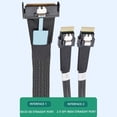 thumbnail image 3 of Cable Mcio 8i A SFF-8654 4i, Transmisión Estable De 50 Cm Cable De Adaptador De Servidor Multipropósito Para Computación En La Nube, 3 of 7
