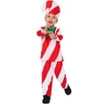 thumbnail image 2 of Disfraz de bastón de caramelo para niños, disfraz de Halloween para niños y niñas, disfraz de bastón de caramelo de rayas rojas para fiesta de Navidad, 2 of 5