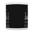 thumbnail image 3 of ThisWear Music Lovers Gifts Life is Full of Difficult Decisions Guitar Mug Music Teacher Mug Music Themed Gift for Women Music Related Gifts Rock Gifts for Men 11 ounce Coffee Mug Multi, 3 of 4