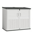 thumbnail image 5 of Homall 35 Cu ft Resin Outdoor Storage Shed - Locking Latch, Double Doors, Heavy - Duty Floor, Ideal for Patio & Backyard Garden Storage, 5 of 7