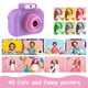 thumbnail image 5 of Cartoon Kid Camera Cámara de fotos digital con pantalla IPS de 2 pulgadas con tarjeta 32G (Azul) Likrtyny juguetes de los niños, 5 of 9