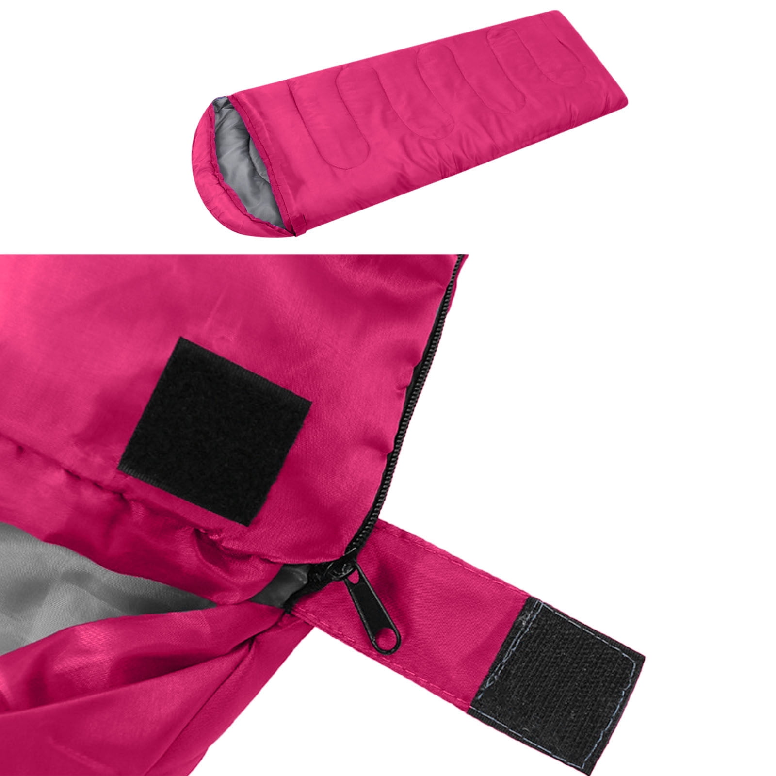 Deeceymbur Sleeping Bags Xl for Adults Men'S Large Wide Sleeping Bag for Camping, Backpacking, Warm and Cool Weather Outdoor Activities Hot Pink