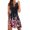 Pink, variant on Hontri Dresses for Women 2025 Women Summer Casual Sleeveless Floral Print Hollow Out V Neck Sundress Loose Beach Dress Womens Dresses Black,L