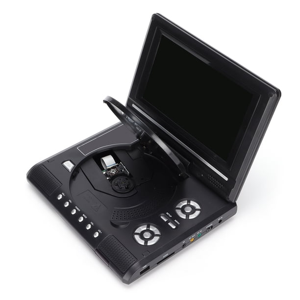 Reproductor De DVD Portátil, Reproductor De DVD Móvil Con Disco U Recargable HD TV Analógica Giratoria De 270 Para El Hogar De Los Niños