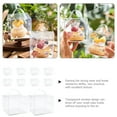 thumbnail image 5 of Soimiss Clear Cake Containers Transparent Pet Boxes for Party Dessert Storage, 5 of 8