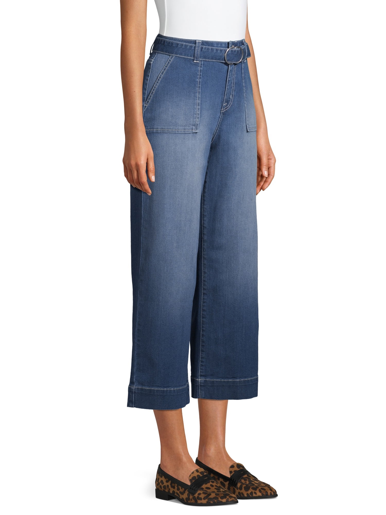 time and tru jean capris