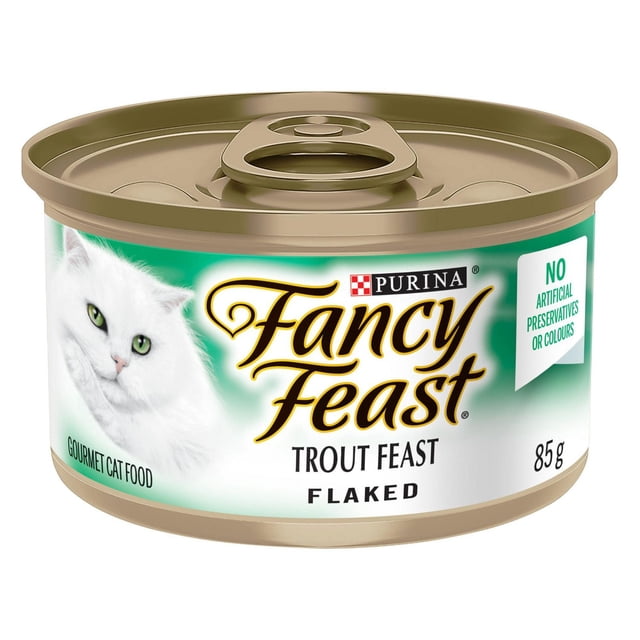 Fancy Feast Flaked Trout Feast, Wet Cat Food 85g