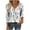 zb-White-womens tops, variant on FNFYFH Women Tops 3/4 Sleeve Dressy Casual Blouse V Neck Summer T-Shirt Loose Fit Tunic Top