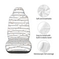 thumbnail image 4 of Wukai Cute Goose Full Set Car Seat Covers with Soft Padding Universal Auto Front Seats Protector and Cushion Mat, 4 of 5