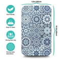 thumbnail image 5 of 2 Pack Washable Rubber Bohemian Vintage Floral Dish Drying Mats for Kitchen Counter Home Large Coffee Bar Pad Accessories and Decor for Utensils Stemware (2pcs 19.5''x12''), 5 of 6